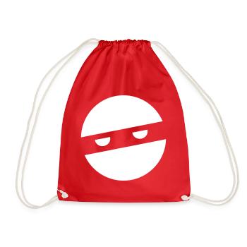 Cool Ninja! - Turnbeutel - Rot - Vorne