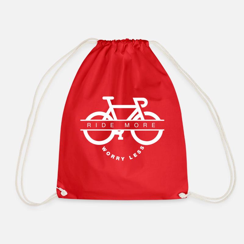 Roulez plus, sans souci - Sac de sport léger - rouge