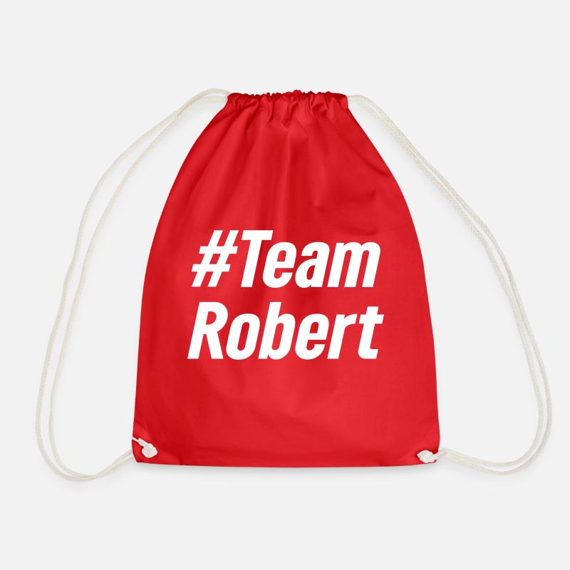 Team Robert - Turnbeutel - Rot