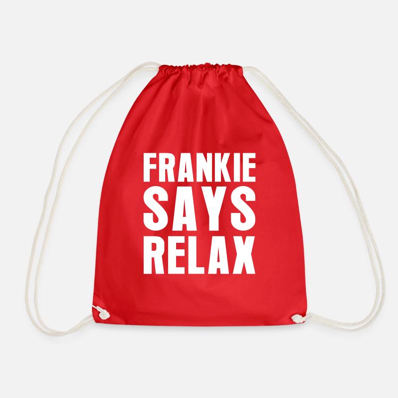 Frankie Says Relax - Turnbeutel - Rot
