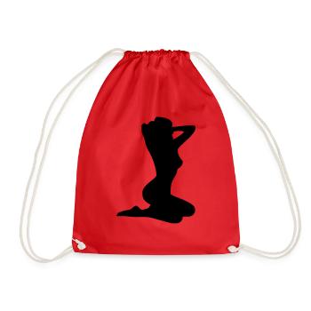 sexy - Sac de sport léger - rouge - Devant