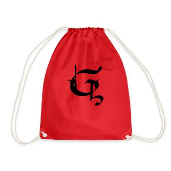 G - Turnbeutel - Rot - Vorne