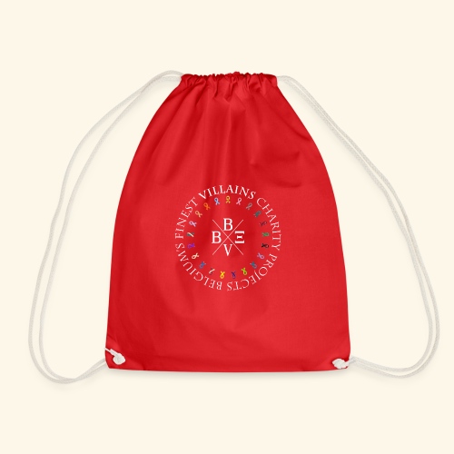 BVBE Charity Projects x factor white Charlemagne T - Drawstring Bag