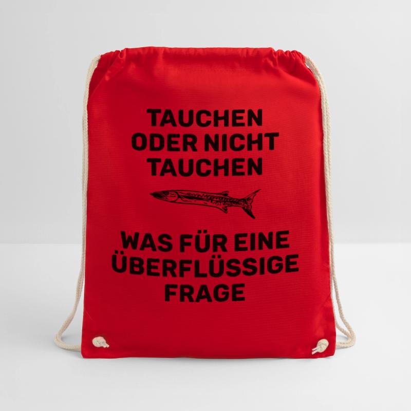 TAUCHEN ODER NICHT TAUCHEN Turnbeutel