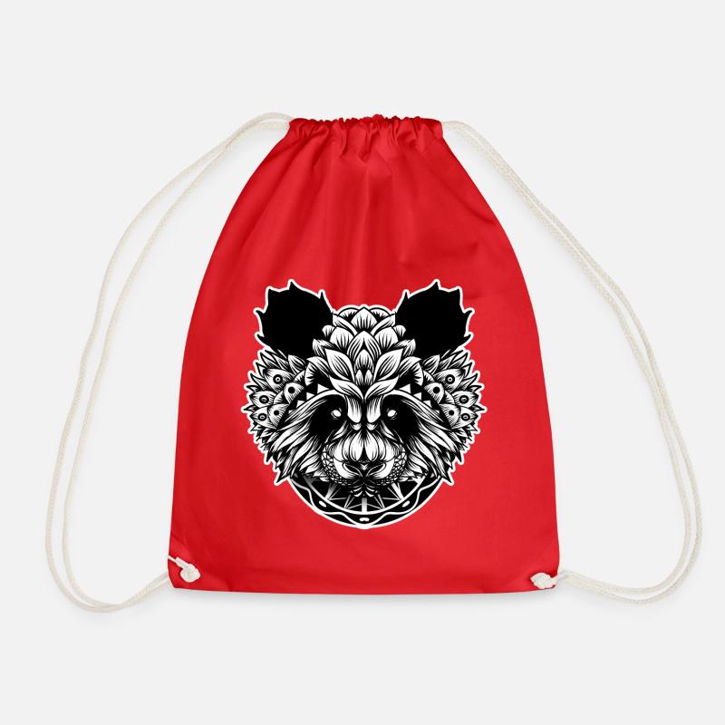 Panda - Sac de sport léger - rouge