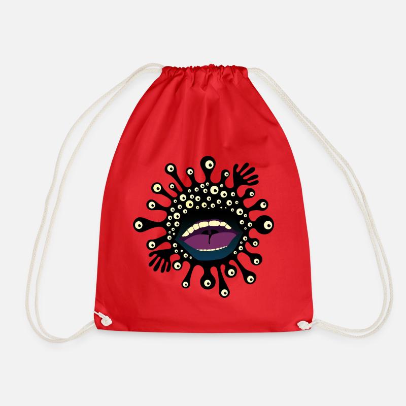 BACTERIE - Sac de sport léger - rouge