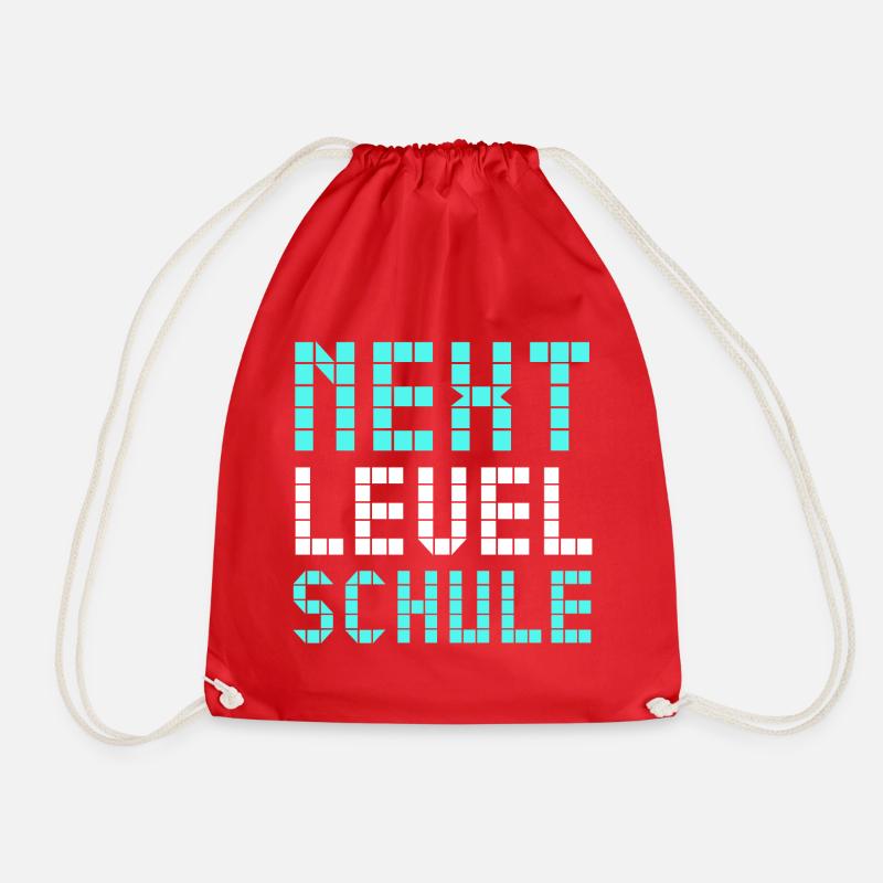Next Level Schule - Turnbeutel - Rot