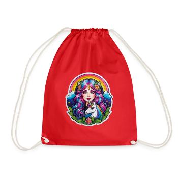jollycorn fairy one - Turnbeutel - Rot - Vorne