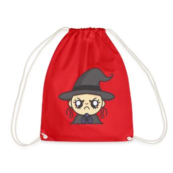Sorcière en colère - Sac de sport léger - rouge - Devant