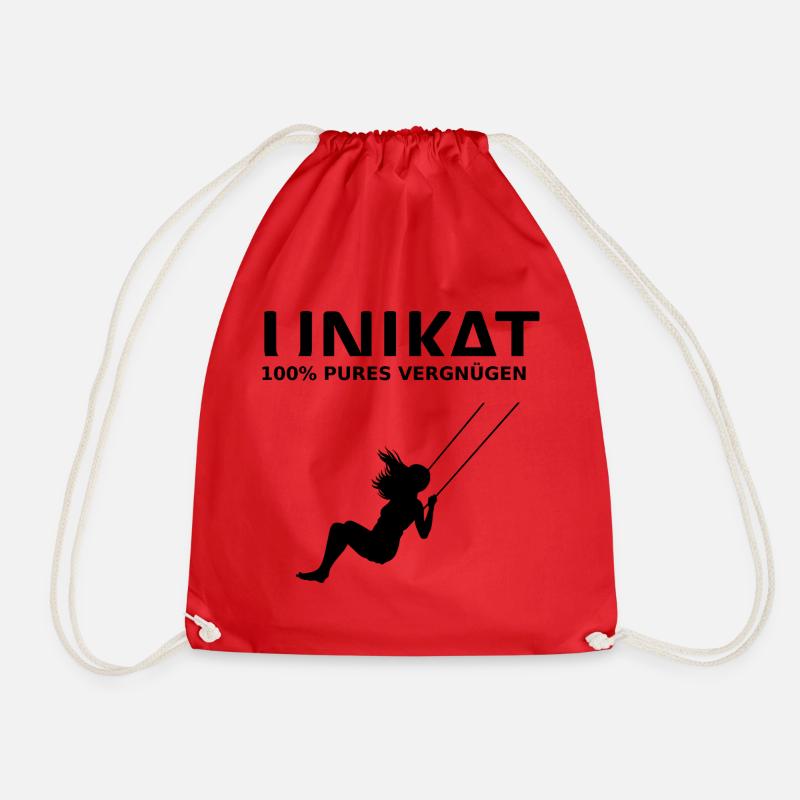 UNIKAT – Pure pleasure - Drawstring Bag - red