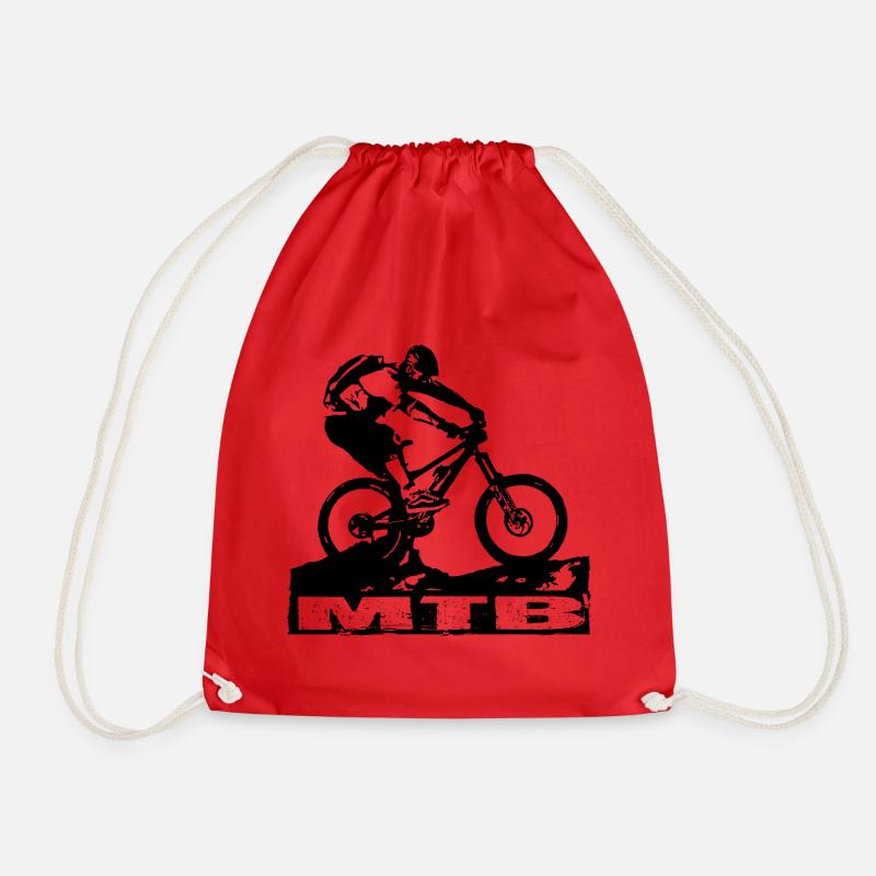 Mtb - Drawstring Bag - red