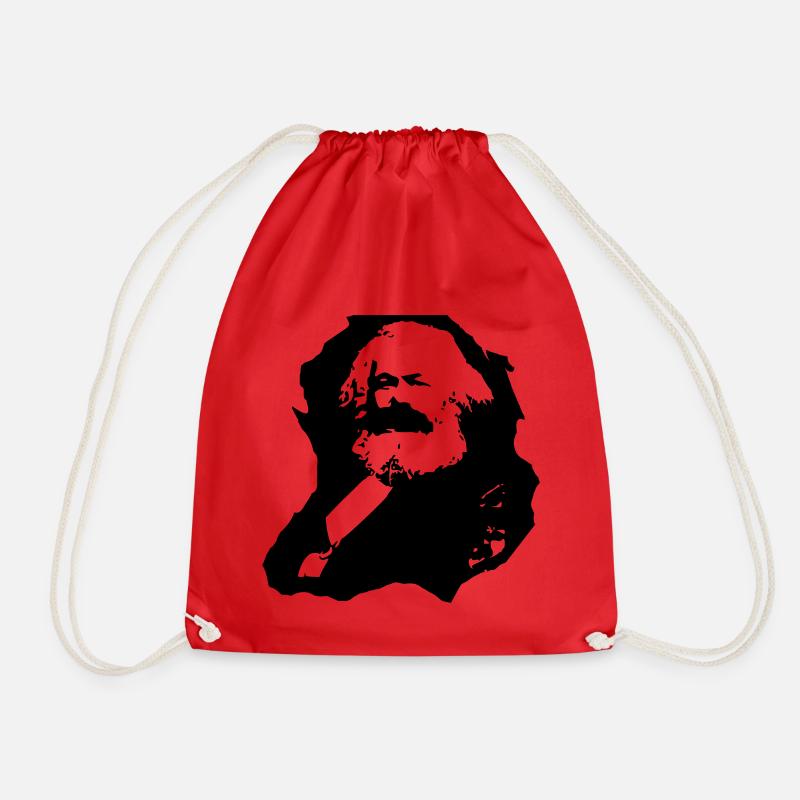 Karl Marx - Turnbeutel - Rot