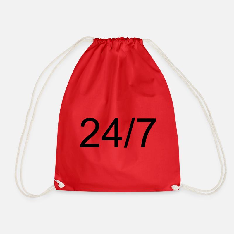 24/7 - Turnbeutel - Rot