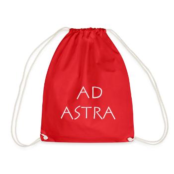 Ad astra - Turnbeutel - Rot - Vorne