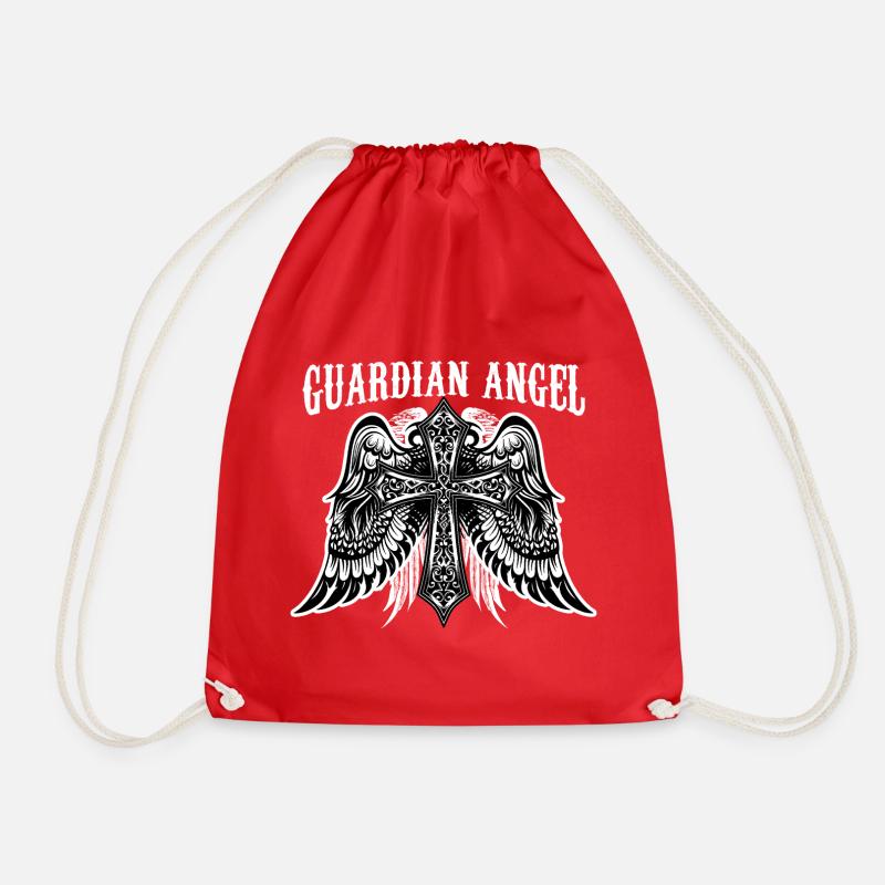 Guardian Angel Engel - Turnbeutel - Rot