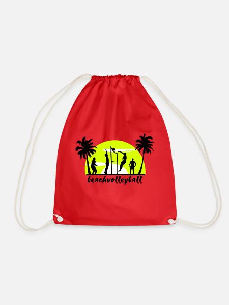 Volley-ball, Beach-volley, Beach Volleyball - Sac de sport léger - rouge