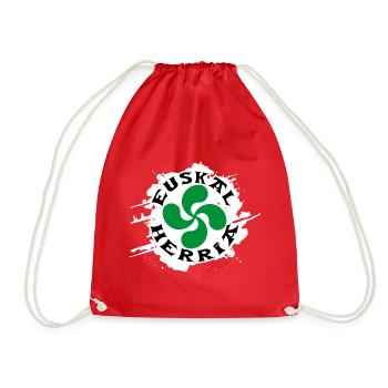 Croix Basque - Lauburu - Sac de sport léger - rouge - Devant