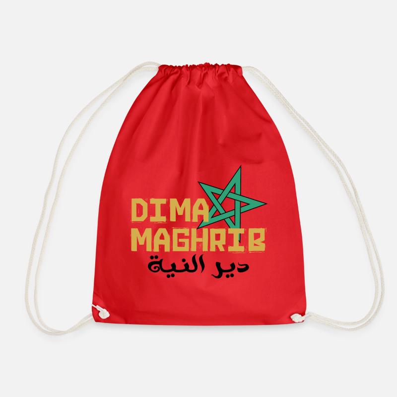 Vive le Maroc - Sac de sport léger - rouge