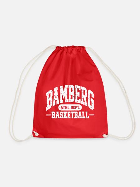 Bamberg Basketball Athl. Dept. Vintage Edition - Turnbeutel - Rot