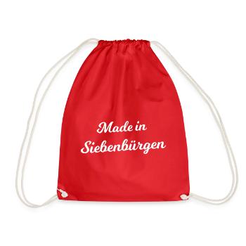 Siebenbürger Fanshirt - Turnbeutel - Rot - Vorne