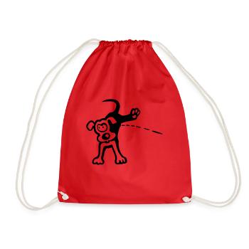 Pinkelpaul - Sac de sport léger - rouge - Devant