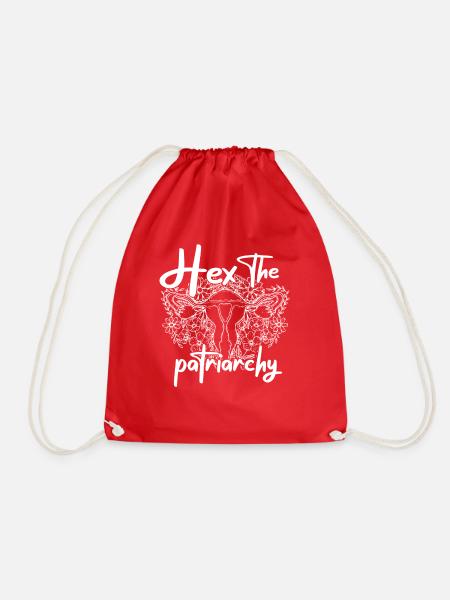 Hex The Patriarchy - Turnbeutel - Rot