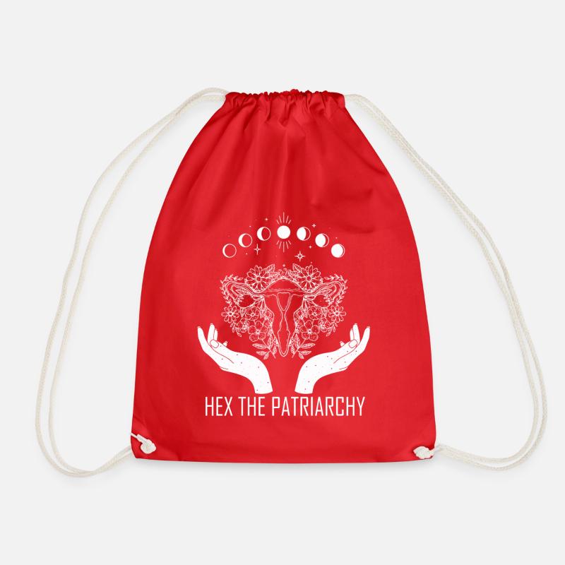 Hex The Patriarchy - Turnbeutel - Rot
