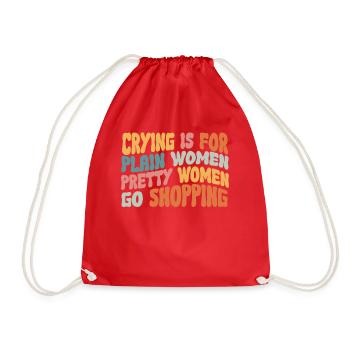 Jolies femmes vont faire du shopping Forte Maman Maman Maman - Sac de sport léger - rouge - Devant