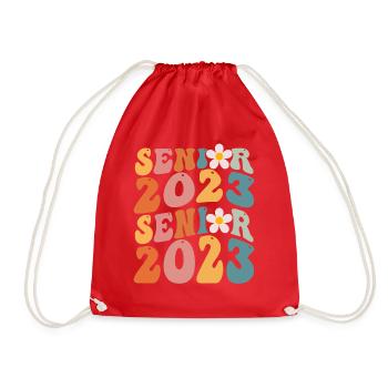 Senioren 2023 - Turnbeutel - Rot - Vorne