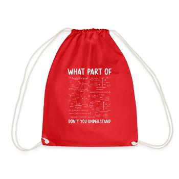 Quelle partie de Ne comprenez-vous pas - Sac de sport léger - rouge - Devant