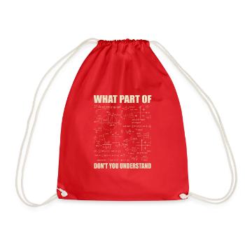 Quelle partie de Ne comprenez-vous pas - Sac de sport léger - rouge - Devant