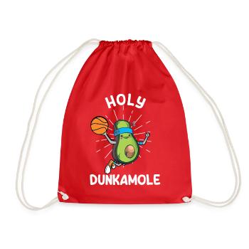 Holy Dunkamole Basketball Streetball Avocat - Sac de sport léger - rouge - Devant