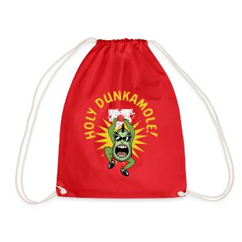 Holy Dunkamole Basketball Streetball Avocat - Sac de sport léger - rouge - Devant