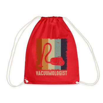 Staubsauger - Turnbeutel - Rot - Vorne