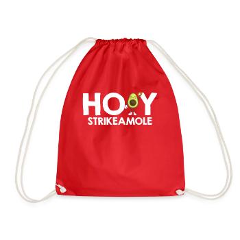 Holy Strikeamole Baseball Softball Avocat - Sac de sport léger - rouge - Devant