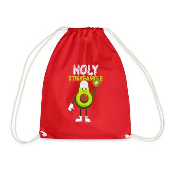 Holy Strikeamole Baseball Softball Avocat - Sac de sport léger - rouge - Devant