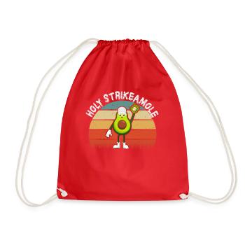 Holy Strikeamole Baseball Softball Avocat - Sac de sport léger - rouge - Devant