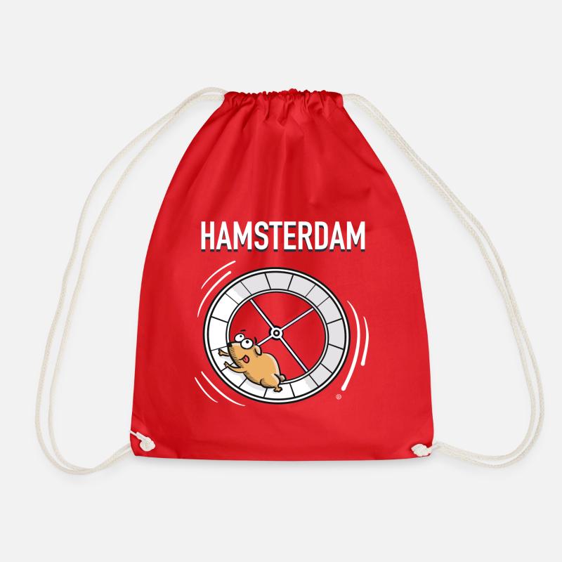 Hamsterdam - Sac de sport léger - rouge
