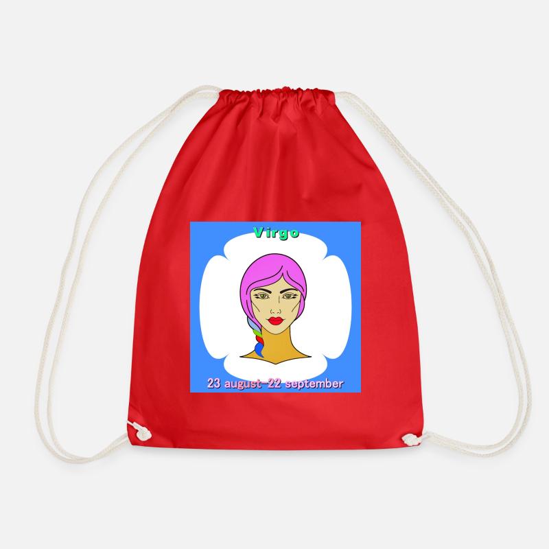 miss - Drawstring Bag - red