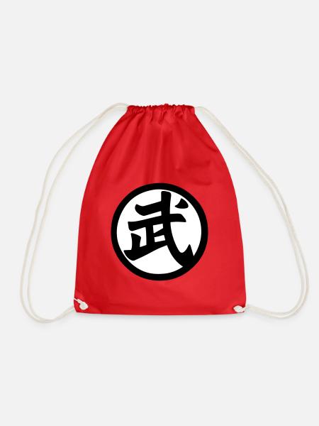 Wu / Bu - Drawstring Bag - red