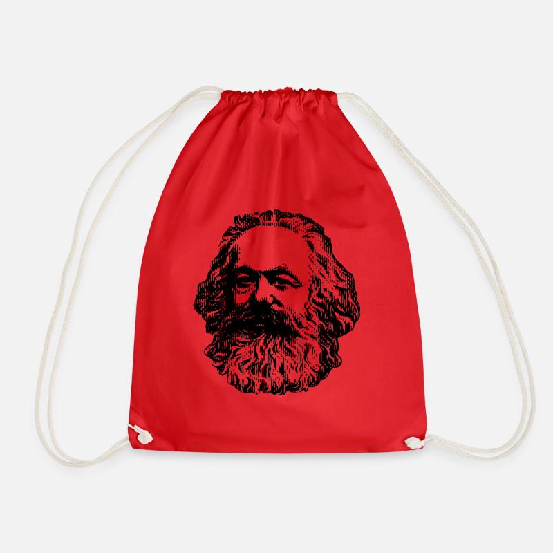 Karl Marx - Turnbeutel - Rot