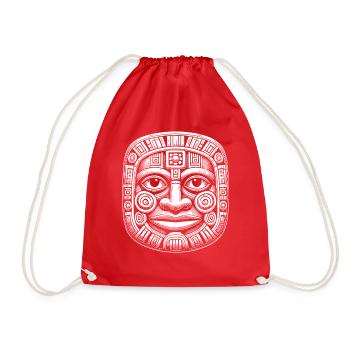 Masque - Sac de sport léger - rouge - Devant