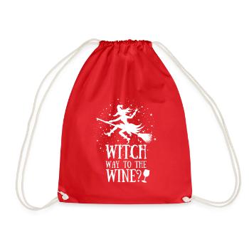 WITCH chemin vers le vin? (2) - Sac de sport léger - rouge - Devant