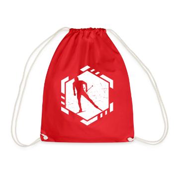 Men's Cross-Country Classic Cross-Country Classic - Drawstring Bag - red - Front
