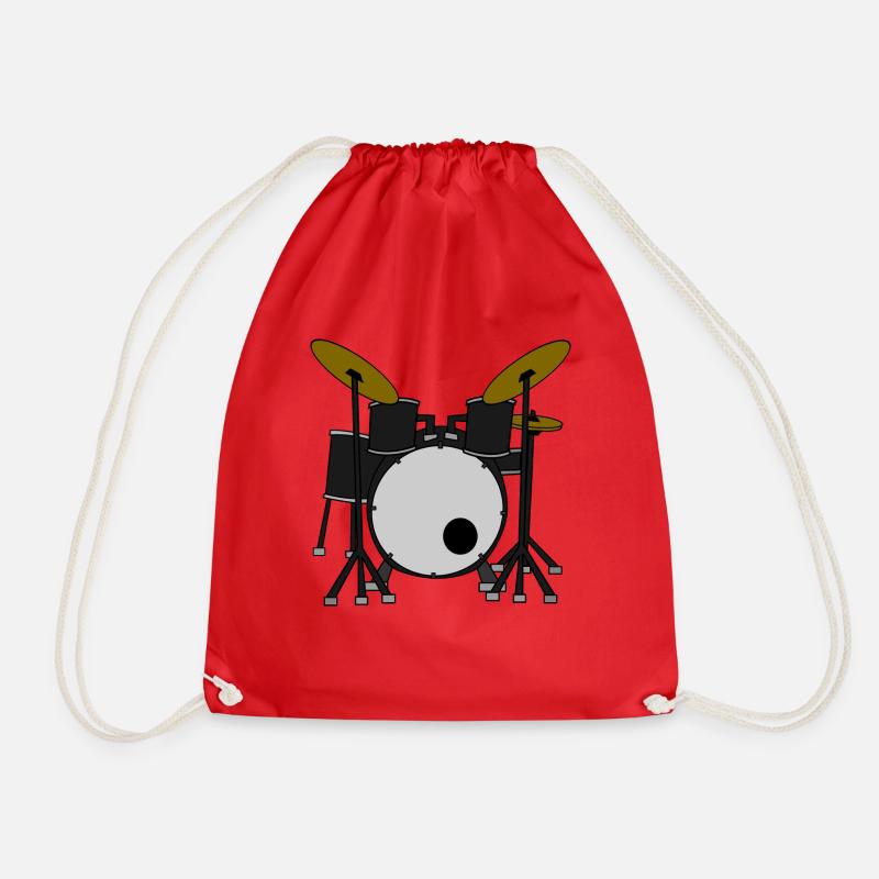 Percussions / batterie - Sac de sport léger - rouge