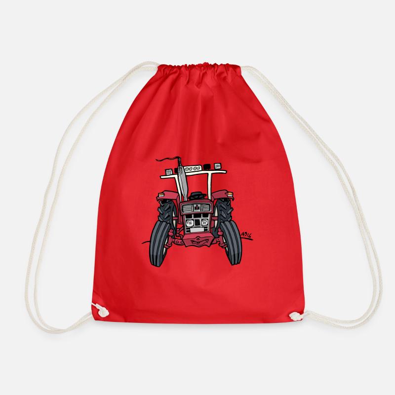 IH 453 - Drawstring Bag - red