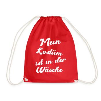 Costume Lingerie - Drawstring Bag - red - Front