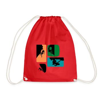 Climbing - Sac de sport léger - rouge - Devant