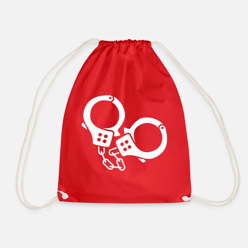menottes - Sac de sport léger - rouge