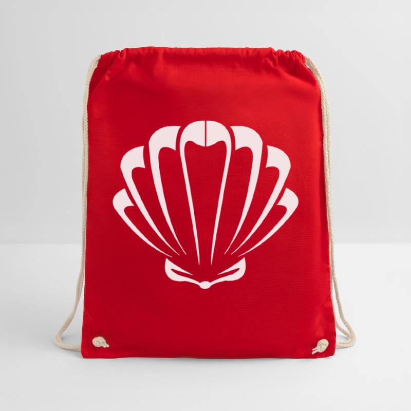 shell Drawstring Bag
